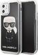 Karl Lagerfeld Karl Lagerfeld KLHCN61ICGBK iPhone 11 czarny/black Iconic Glitter uniwersalny 1