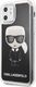 Karl Lagerfeld Karl Lagerfeld KLHCN61ICGBK iPhone 11 czarny/black Iconic Glitter uniwersalny 2