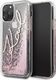 Karl Lagerfeld Karl Lagerfeld KLHCN58TRKSRG iPhone 11 Pro różowo-złoty/rose gold Glitter Signature uniwersalny 1