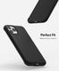 Ringke Ringke Air S ultracienkie żelowe etui pokrowiec iPhone 11 Pro Max czarny (ADAP0016) uniwersalny 6