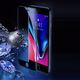 Baseus Baseus szkło na cały ekran Full Screen z ramką 0.23mm 9H Anti-bluelight iPhone 8 / iPhone 7 czarny (SGAPIPH8N-HPE01) uniwersalny 10