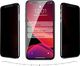 Baseus Baseus 2x szkło na cały ekran Full Screen 0.3mm 9H Privacy Anti-Spy iPhone 11 / iPhone XR + pozycjoner czarny (SGAPIPH61S-WC01) uniwersalny 13