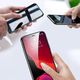 Baseus Baseus 2x szkło na cały ekran Full Screen 0.3mm 9H Privacy Anti-Spy iPhone 11 / iPhone XR + pozycjoner czarny (SGAPIPH61S-WC01) uniwersalny 10