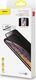 Baseus Baseus 2x szkło na cały ekran Full Screen 0.3mm 9H Privacy Anti-Spy iPhone 11 Pro Max / iPhone XS Max + pozycjoner czarny (SGAPIPH65S-WC01) uniwersalny 20