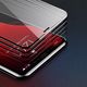 Baseus Baseus zestaw 2x szkło na cały ekran Full Screen z ramką 0.3mm 9H iPhone 11 / iPhone XR + pozycjoner czarny (SGAPIPH61S-KC01) uniwersalny 13