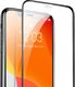 Baseus Baseus zestaw 2x szkło na cały ekran Full Screen z ramką 0.3mm 9H iPhone 11 / iPhone XR + pozycjoner czarny (SGAPIPH61S-KC01) uniwersalny 3
