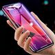 Baseus Baseus zestaw 2x szkło na cały ekran Full Screen z ramką 0.3mm 9H iPhone 11 / iPhone XR + pozycjoner czarny (SGAPIPH61S-KC01) uniwersalny 10