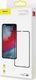 Baseus Baseus zestaw 2x szkło na cały ekran Full Screen z ramką 0.3mm 9H iPhone 11 Pro Max / iPhone XS Max + pozycjoner czarny (SGAPIPH65S-KC01) uniwersalny 19
