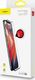 Baseus Baseus szkło hartowane na cały ekran Full Screen z ramką 0.23mm 9H iPhone 11 Pro Max / iPhone XS Max + pozycjoner czarny (SGAPIPH65-APE01) uniwersalny 19