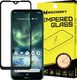 Wozinsky Wozinsky super wytrzymałe szkło hartowane Full Glue na cały ekran z ramką Case Friendly Nokia 7.2 / Nokia 6.2 czarny uniwersalny 1