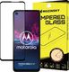 Wozinsky Wozinsky super wytrzymałe szkło hartowane Full Glue na cały ekran z ramką Case Friendly Motorola One Action czarny uniwersalny 1