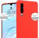 Crong Crong Soft Skin Cover etui Huawei P30 (czerwone) 6