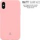 Crong Crong Soft Skin Cover etui iPhone Xs / X (różowe) 2