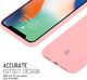 Crong Crong Soft Skin Cover etui iPhone Xs / X (różowe) 7