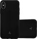 Crong Crong Soft Skin Cover etui iPhone Xs / X (czarne) 1