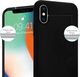Crong Crong Soft Skin Cover etui iPhone Xs / X (czarne) 6