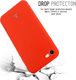 Crong Crong Soft Skin Cover etui iPhone 8 / 7 (czerwone) 3