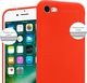 Crong Crong Soft Skin Cover etui iPhone 8 / 7 (czerwone) 5