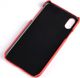 Crong Crong Essential Cover etui iPhone Xs / X (czerwony) 5