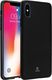 Crong Smooth Skin etui iPhone Xs / X (czarny) 1