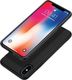 Crong Smooth Skin etui iPhone Xs / X (czarny) 2