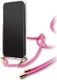 Guess Guess 4G Gradient Etui z odpinaną smyczką iPhone 11 Pro (różowe) 3
