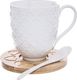 Orion Kubek porcelanowy, zestaw kubków, 0,37 l, na prezent 2