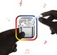 Baseus Baseus błyszczące silikonowe etui case na słuchawki AirPods 2gen / 1gen niebieski (ARAPPOD-A03) uniwersalny 10