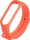 Hurtel Zamienna silikonowa opaska pasek do Xiaomi Mi Band 4 / Mi Band 3 pomarańczowy uniwersalny 1