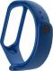 Hurtel Zamienna silikonowa opaska pasek do Xiaomi Mi Band 4 / Mi Band 3 ciemnoniebieski uniwersalny 1