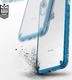 Ringke Ringke Fusion Matte etui pokrowiec z żelową ramką iPhone XR przezroczysty uniwersalny 2