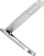 Spigen Spigen U100 Universal Metal Kickstand Silver uniwersalny 2