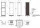 Szafa Linkbasic stojąca rack 19'' 32U 600x800mm czarna (drzwi przednie szklane) (NCB32-68-BAA-C) 3