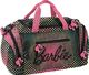 Paso Torba sportowa BAO-019 Barbie Kratka różowa 1
