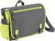 Torba Upominkarnia Punch 16.6" Szaro-limonkowa 1