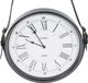 Segnale zegar ścienny metalowy na pasku retro loft 30 cm uniwersalny 1