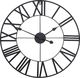 Segnale zegar ścienny metalowy duży Retro Loft 47 cm uniwersalny 1