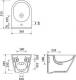 Bidet Cersanit Bidet Wiszący City Oval Box (K35-043) 1