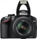 Lustrzanka Nikon D3200 +18-55VRII +55-200VR 4