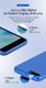 Dux Ducis Dux Ducis Skin Lite case etui pokrowiec ze skóry ekologicznej IPHONE 7+ / 8+ niebieskie uniwersalny 15