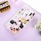 Etui IPHONE X / XS Liquid Make Up Brokat różowe uniwersalny 7