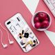 Etui IPHONE X / XS Liquid Make Up Brokat różowe uniwersalny 8