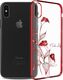 Etui IPHONE X Swarovski Kingxbar Wzory Crystal kwiaty uniwersalny 1