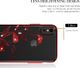 Etui IPHONE X Swarovski Kingxbar Wzory Crystal kwiaty uniwersalny 4