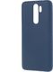 Etui XIAOMI REDMI NOTE 8 Silikonowe Silicone Case granatowe uniwersalny 2