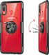 Etui Pancerne Clear Carbon Ring SAMSUNG GALAXY A40 czarne uniwersalny 3