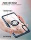 Etui Pancerne Clear Carbon Ring HUAWEI P30 LITE czarne uniwersalny 6