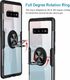 Etui Pancerne Clear Carbon Ring SAMSUNG GALAXY S10+ PLUS czarne uniwersalny 8