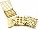 WOODEN CITY Drewniana gra podróżna 3D Snake puzzle 1