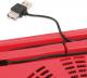 Podstawka chłodząca Platinet COOLER PAD ICE BOX Czerwona 14CM FAN USB (OMNCPIR) 3